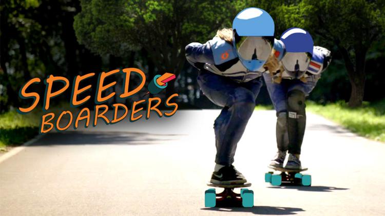 Постер Олимпийские игры. Тележурнал Speed Boarders