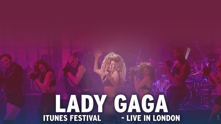 Постер Lady Gaga - iTunes Festival - Live in London