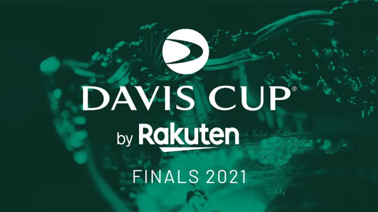 Постер Теннис. Davis Cup Finals 2021. Чехия – Великобритания. Испания - Россия