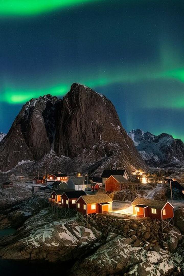 Норвегия: Северное сияние (norvegija-severnoe-sijanie) Досуг, хобби
