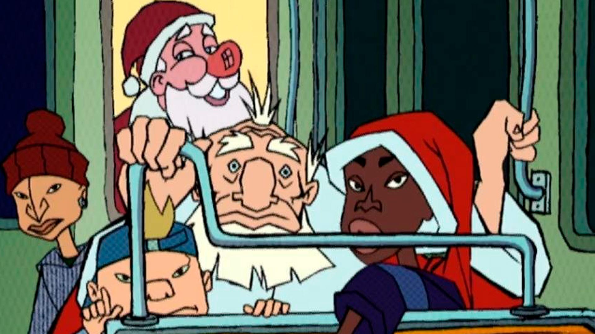 Dernier métro avant Noël (dernier-mtro-avant-nol) Мультфильм 2001