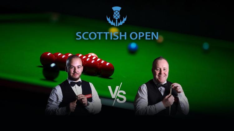 Постер Снукер. Scottish Open. Финал. Бресель – Хиггинс