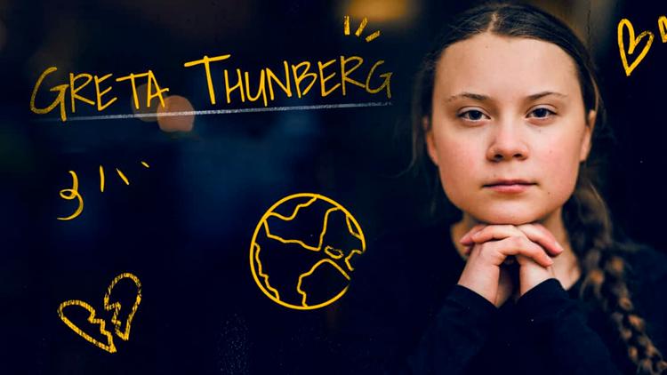 Постер Greta Thunberg: Rebel with a Cause