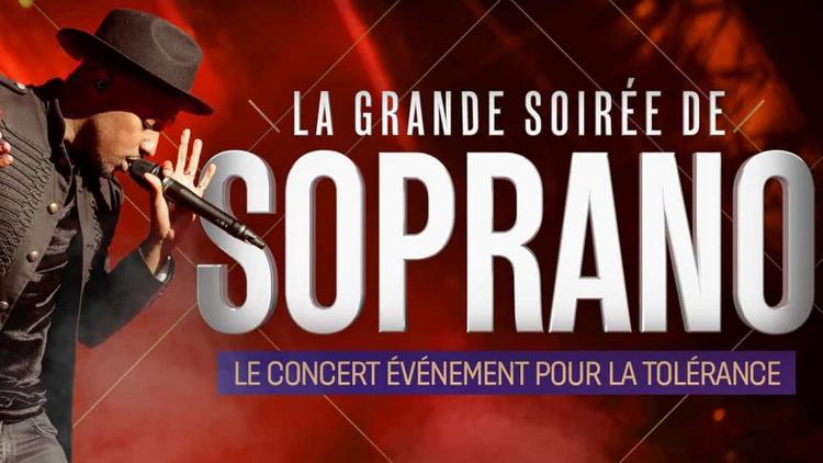 Постер La grande soirée de Soprano : le concert pour la tolérance