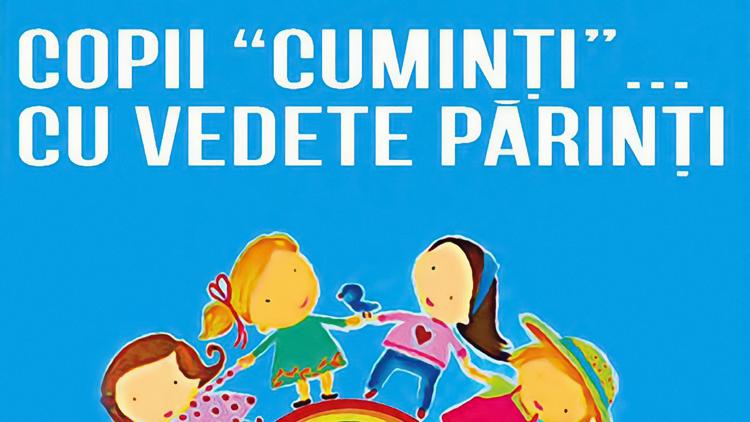 Постер Copii cuminti cu vedete parinti