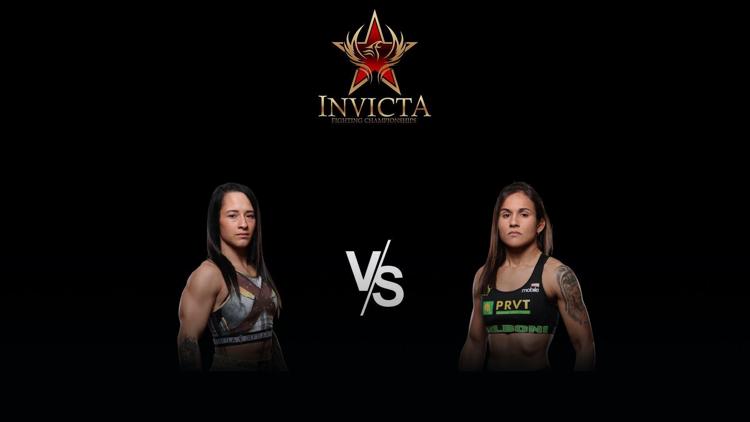 Постер Смешанные единоборства. INVICTA FC. Алеша Заппителла против Джессики Корреа Делбони. Трансляция из США