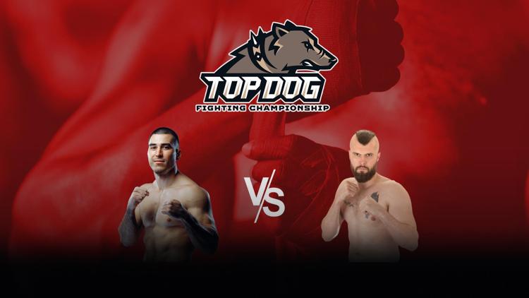 Постер Top Dog FC 8. Рустам «Астероид» Мухитдинов vs Антон «Харон» Шипачёв