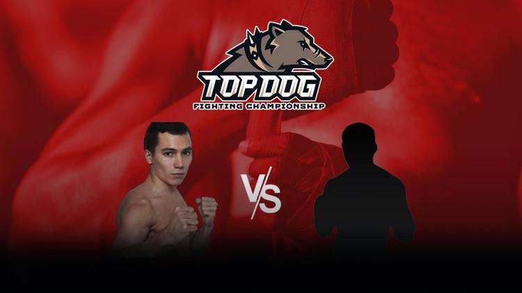 Постер Top Dog FC 8. Дмитрий «Анубис» Кузнецов vs Тимур «Золотой» Мусаев