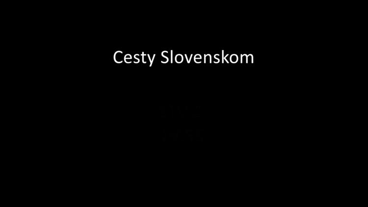 Постер Cesty Slovenskom