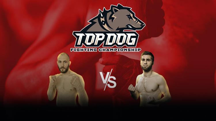 Постер Top Dog FC 5. Влад «Беспрецедентный» Крылов vs Докка Гурмаев