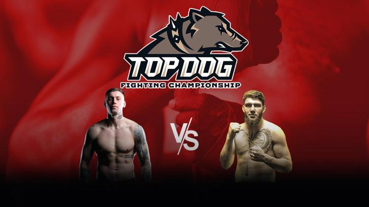 Постер Top Dog FC 5. Максим «ВДВ» Фёдоров vs Джангир «Джамбо» Насибов