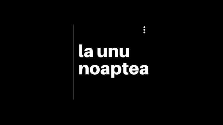 Постер Unu noaptea