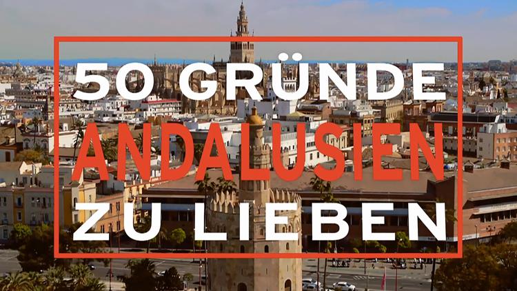 Постер 50 Gründe, Andalusien zu lieben