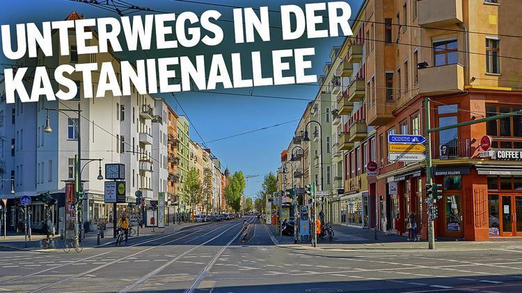 Постер Unterwegs in der Kastanienallee