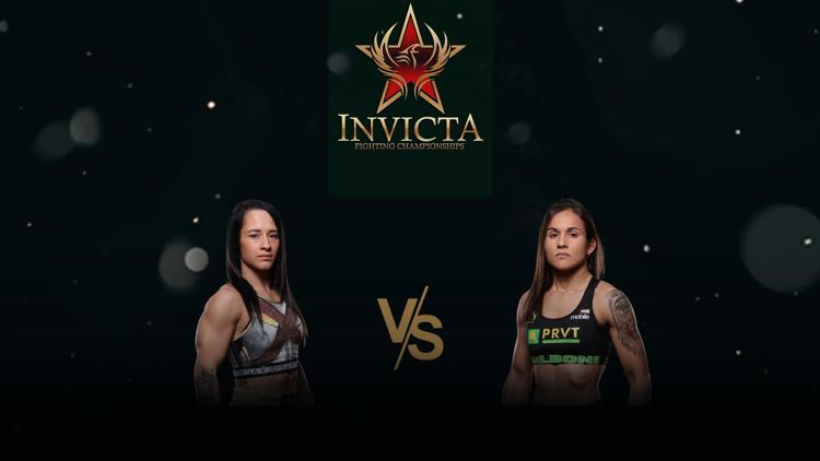 Постер Смешанные единоборства. INVICTA FC 45. Алеша Заппителла против Джессики Корреа Делбони. Трансляция из США