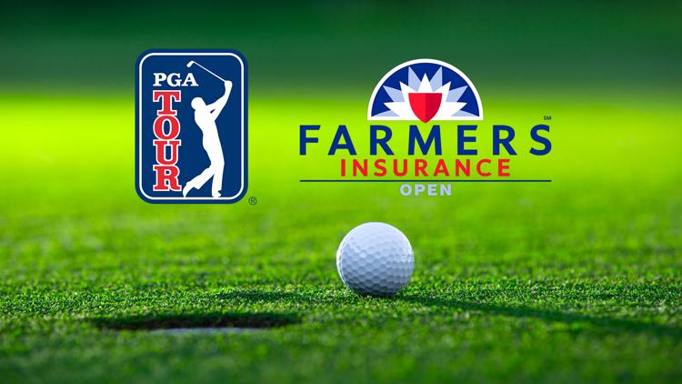 Постер Гольф. PGA Tour. Farmers Insurance Open. Первый день