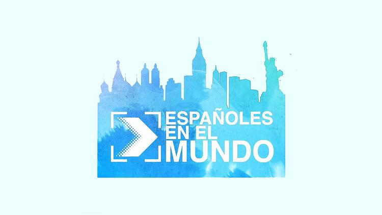 Постер Españoles en el mundo