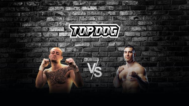 Постер Top Dog FC 4. Андрей «Сазон» Сазонов vs Рустам «Астероид» Мухитдинов