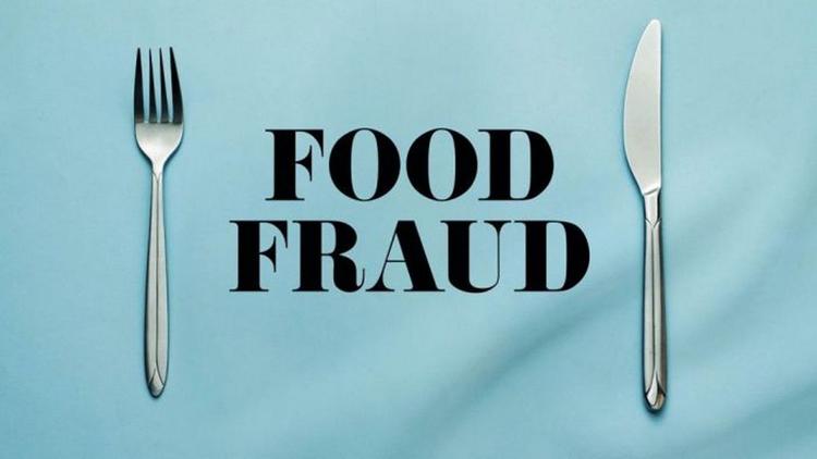 Постер Food fraud: an organised crime