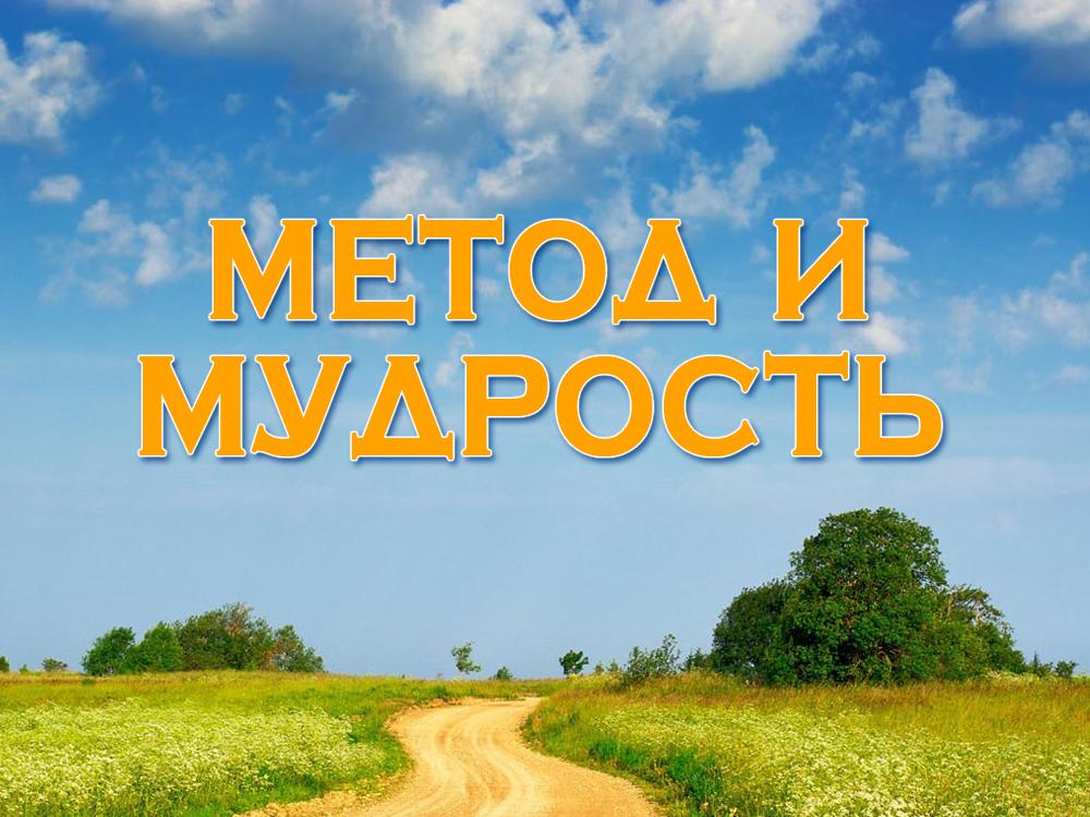 Метод и мудрость (metod-i-mudrost) Познавательное