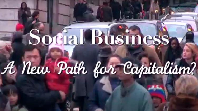 Постер Social Business:: A New Path For Capitalism