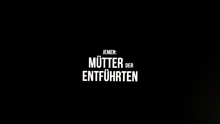 Постер Jemen – Die Mütter der Entführten