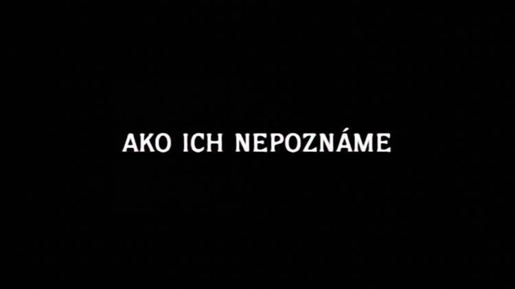 Постер Ako ich nepoznáme