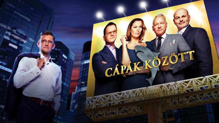 Постер Cápák között