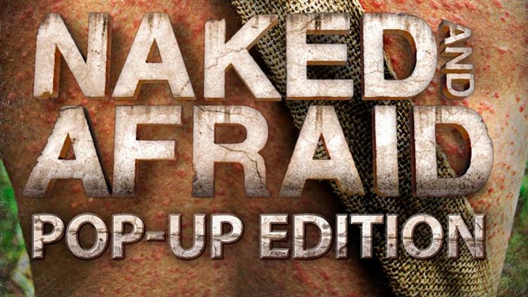 Постер Naked and Afraid Pop-Up Edition