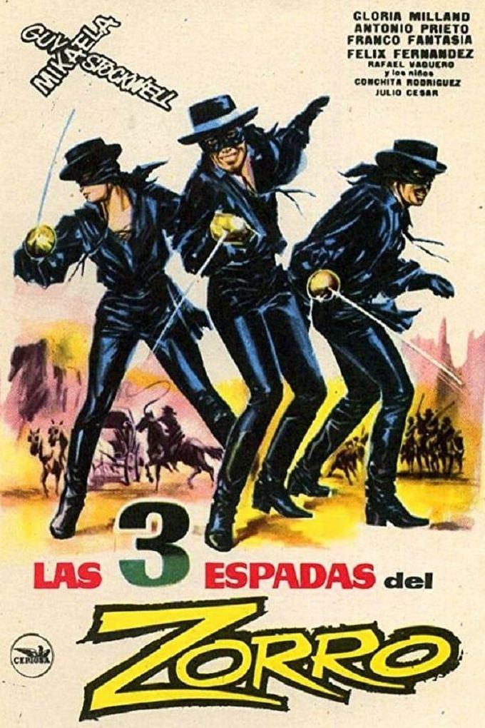 Три шпаги Зорро (tri-shpagi-zorro) Фильм 1963