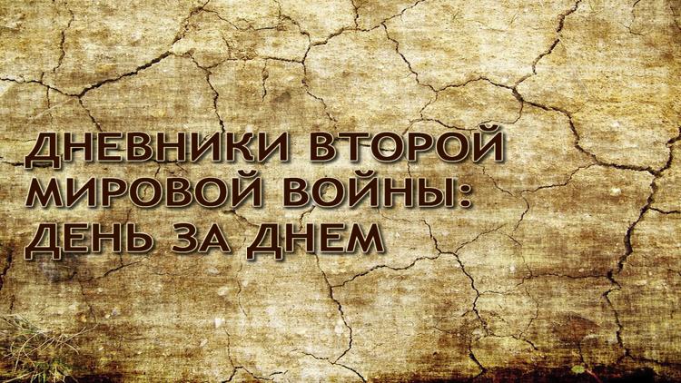 Постер Дневники Второй мировой войны: день за днем