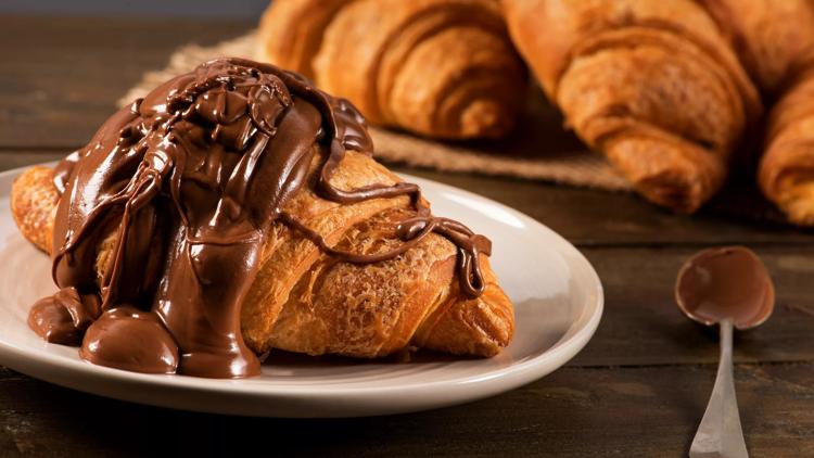 Постер Chocolate croissant