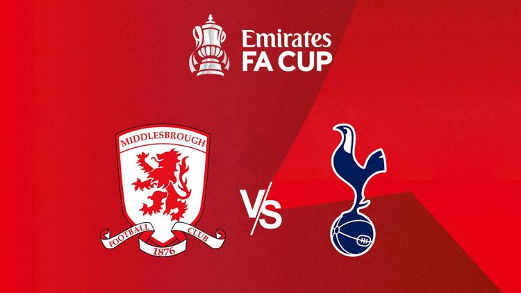 Постер FA Cup: Middlesbrough - Tottenham