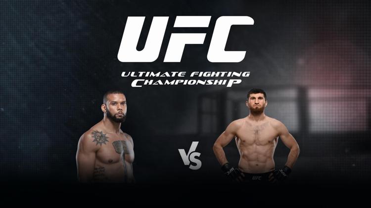 Постер UFC 2022: Сантус v Анкалаев