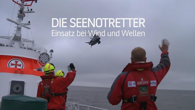 Постер Die Seenotretter-Einsatz bei Wind und Wellen