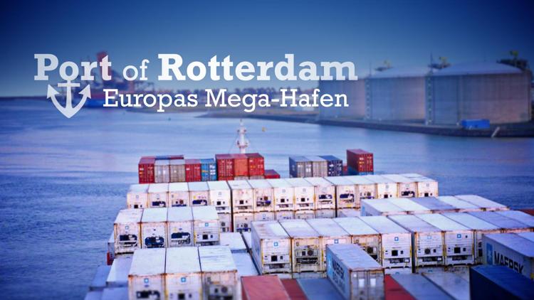 Постер Port of Rotterdam — Europas Mega-Hafen