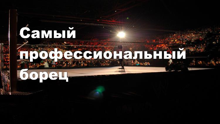 Постер The most professional wrestler