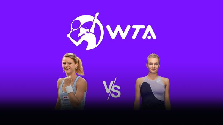 Постер Riprtenza azzurra. Камила Джорджи vs Даяна Ястремская. WTA Палермо