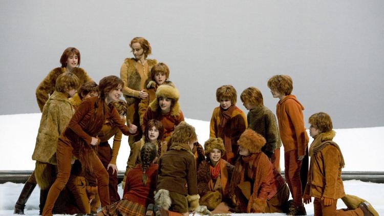 Постер The Little cunning vixen by Leoš Janáček at the Paris Opera