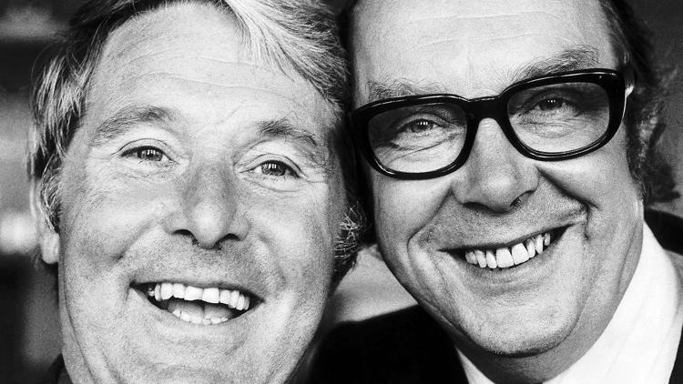 Постер The Morecambe and Wise Story: Look Back in Laughter