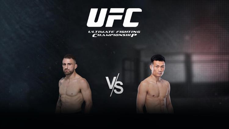 Постер UFC 273: Волкановски vs Корейский Зомби