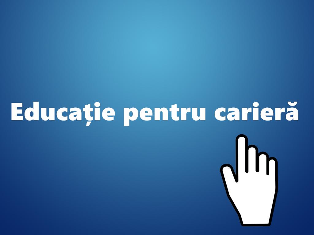Educație pentru carieră (educaie-pentru-carier) ТВ-шоу