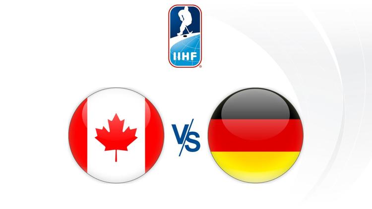 Постер IIHF World Championship 2018 Canada vs. Germany