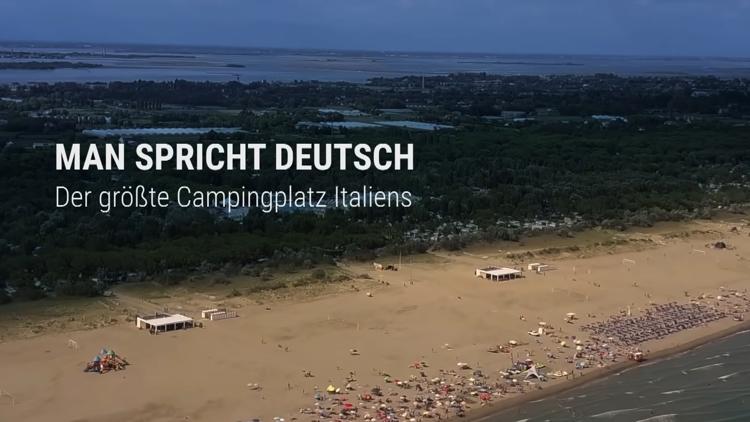 Постер Man spricht Deutsch — Der größte Campingplatz Italiens