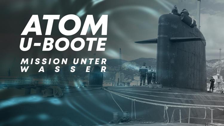 Постер Atom-U-Boote-Mission unter Wasser