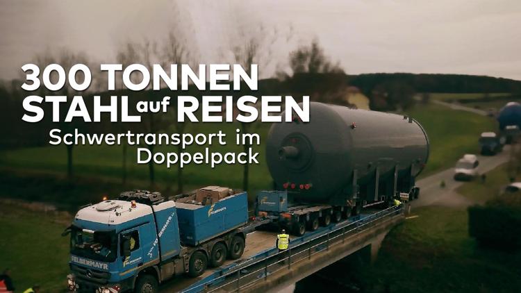 Постер 300 Tonnen Stahl auf Reisen-Schwertransport im Doppelpack