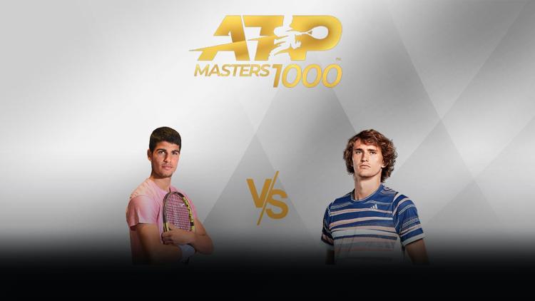 Постер Теннис. ATP Masters. Мадрид, Испания. Финал. Карлос Алькарас - Александр Зверев