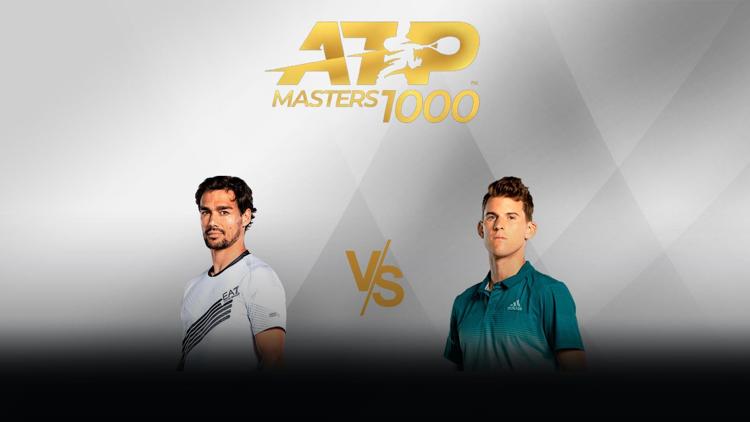 Постер Теннис. ATP Masters. Рим, Италия. Фабио Фонини - Доминик Тим