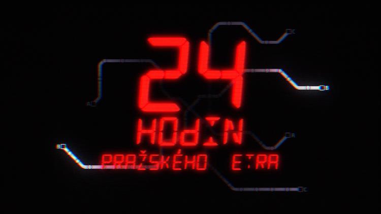 Постер 24 hodin pražského metra