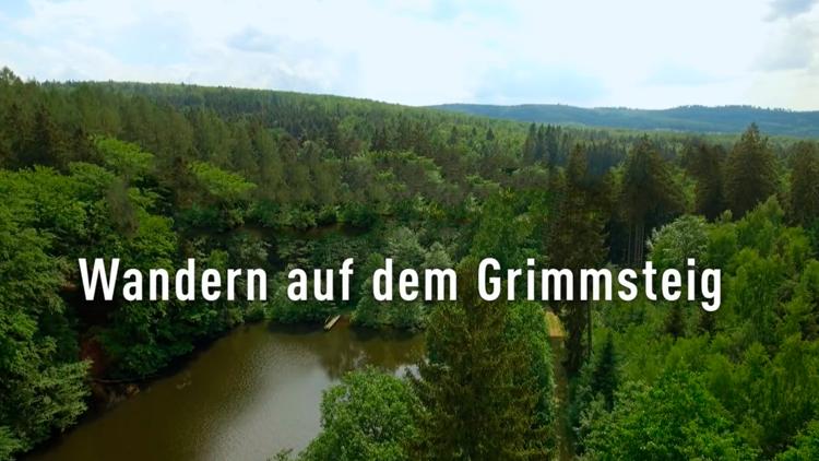 Постер Wandern auf dem Grimmsteig